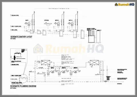 Lukisan teknikal rumah RHQ-A4-03, helaian 5 daripada 10