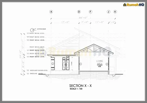 Lukisan teknikal rumah RHQ-A4-03, helaian 9 daripada 10