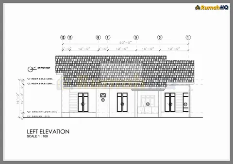 Lukisan teknikal rumah RHQ-A4-04, helaian 4 daripada 10