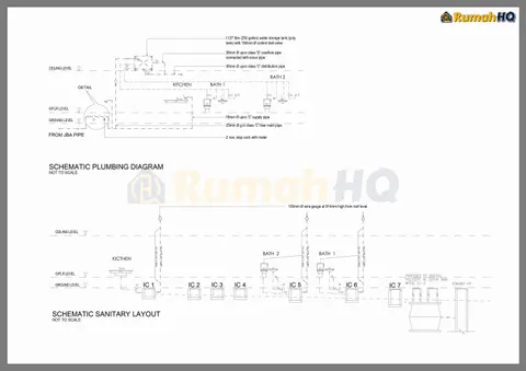 Lukisan teknikal rumah RHQ-A4-06, helaian 7 daripada 7