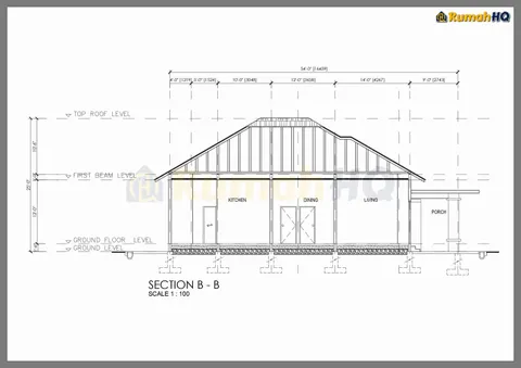 Lukisan teknikal rumah RHQ-A4-10, helaian 11 daripada 11