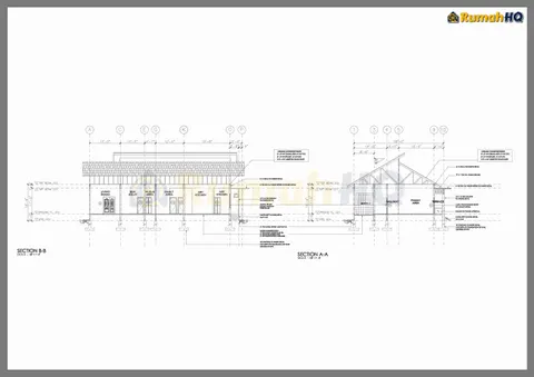 Lukisan teknikal rumah RHQ-A5-02, helaian 4 daripada 7