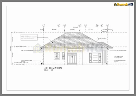 Lukisan teknikal rumah RHQ-A5-03, helaian 4 daripada 10