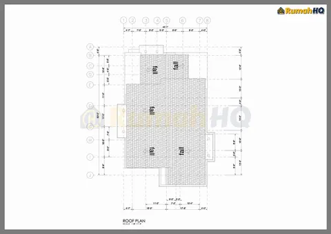 Lukisan teknikal rumah RHQ-A5-06, helaian 2 daripada 6
