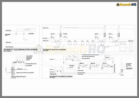 Lukisan teknikal rumah RHQ-A5-06, helaian 6 daripada 6