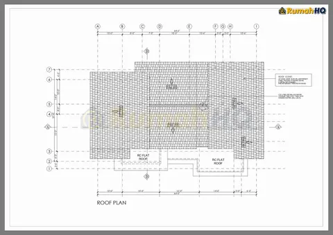 Lukisan teknikal rumah RHQ-A5-07, helaian 2 daripada 13