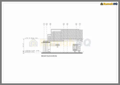 Lukisan teknikal rumah RHQ-A5-07, helaian 4 daripada 13