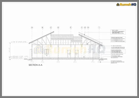 Lukisan teknikal rumah RHQ-A5-07, helaian 7 daripada 13