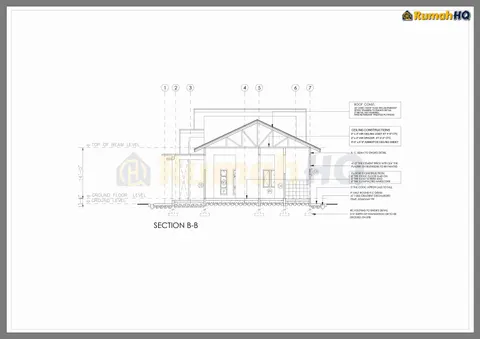Lukisan teknikal rumah RHQ-A5-07, helaian 8 daripada 13