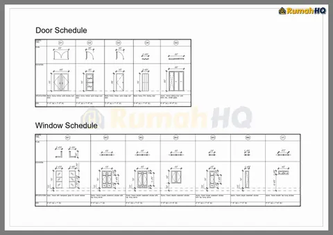 Lukisan teknikal rumah RHQ-A5-07, helaian 9 daripada 13