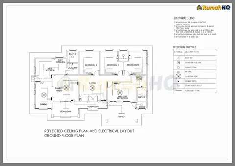 Lukisan teknikal rumah RHQ-A5-07, helaian 11 daripada 13