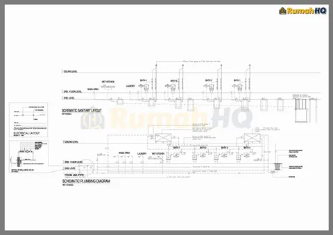 Lukisan teknikal rumah RHQ-A5-08, helaian 5 daripada 5