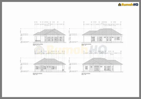 Lukisan teknikal rumah RHQ-A5-10, helaian 4 daripada 7