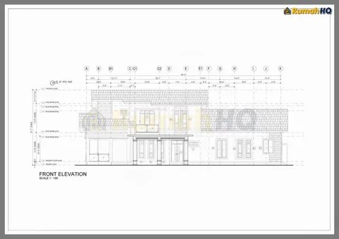 Lukisan teknikal rumah RHQ-D1-01, helaian 11 daripada 15
