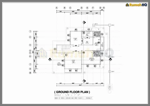 Lukisan teknikal rumah RHQ-D1-02, helaian 4 daripada 11
