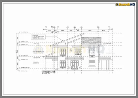 Lukisan teknikal rumah RHQ-D1-07, helaian 7 daripada 17