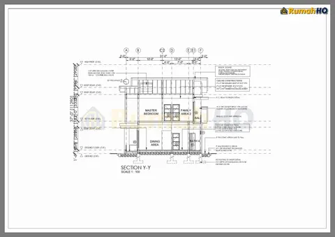 Lukisan teknikal rumah RHQ-D1-07, helaian 9 daripada 17