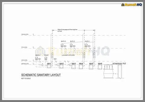 Lukisan teknikal rumah RHQ-D1-07, helaian 13 daripada 17