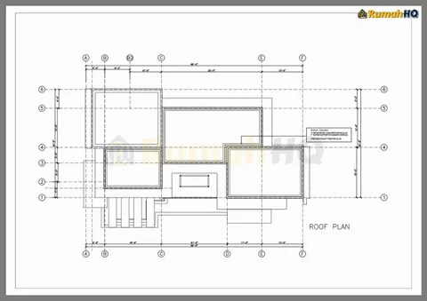 Lukisan teknikal rumah RHQ-D1-09, helaian 3 daripada 15