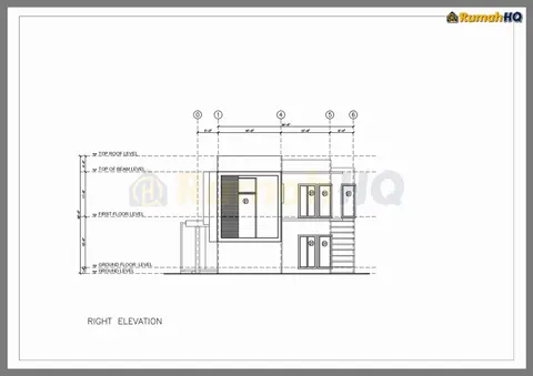 Lukisan teknikal rumah RHQ-D1-09, helaian 7 daripada 15