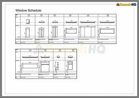 Lukisan teknikal rumah RHQ-D1-09, helaian 13 daripada 15