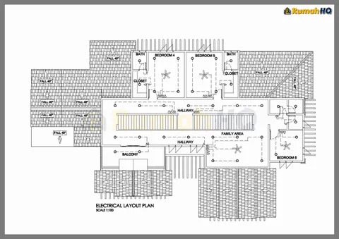 Lukisan teknikal rumah RHQ-D1-10, helaian 4 daripada 10