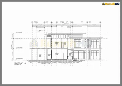 Lukisan teknikal rumah RHQ-D1-11, helaian 13 daripada 13