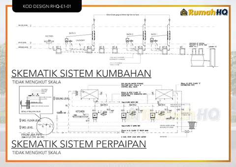 Lukisan teknikal rumah RHQ-E1-01, helaian 11 daripada 11