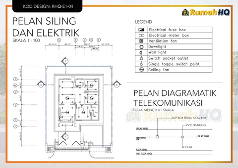Lukisan teknikal rumah RHQ-E1-04, helaian 10 daripada 13