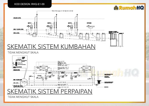 Lukisan teknikal rumah RHQ-E1-09, helaian 11 daripada 13
