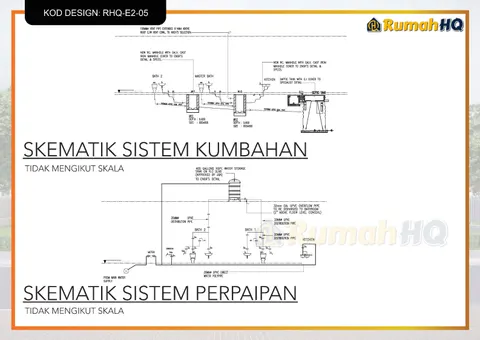 Lukisan teknikal rumah RHQ-E2-05, helaian 11 daripada 13