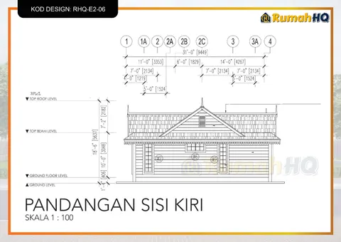 Lukisan teknikal rumah RHQ-E2-06, helaian 8 daripada 13