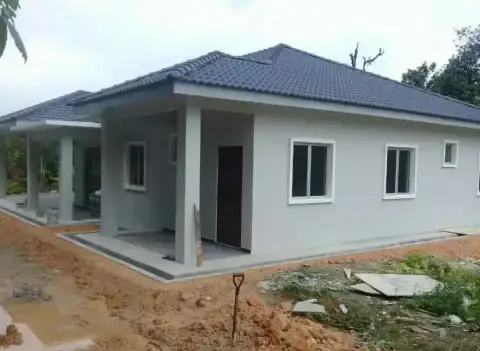 Projek RumahHQ di Cheras, banglo 1 tingkat, tanah berbukit — gambar 2 daripada 15