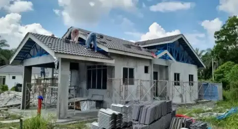 Projek RumahHQ di Ijok, Kuala Selangor, banglo 1 tingkat — gambar 20 daripada 34
