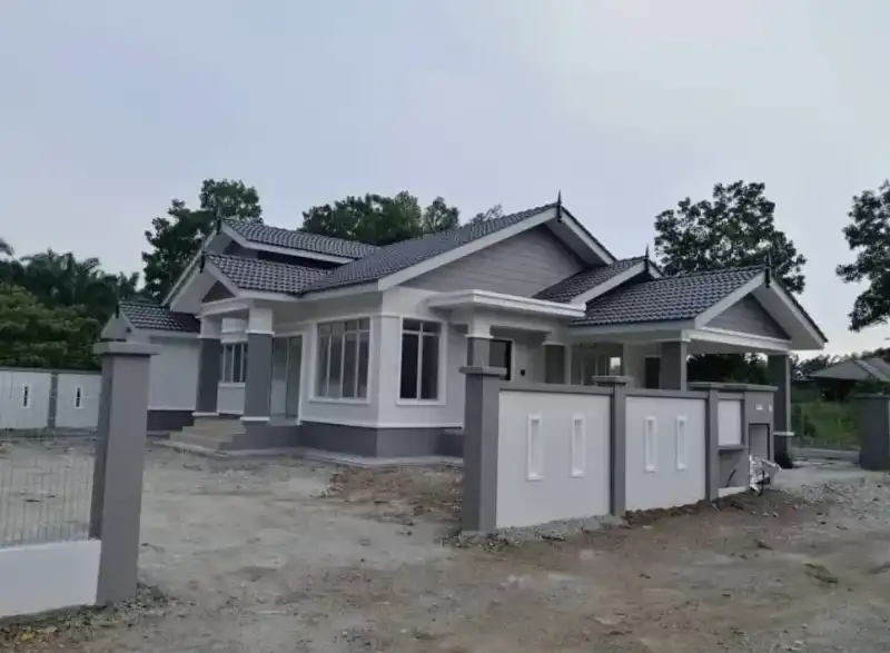 Banglo 1 tingkat yang dibina RumahHQ di Ijok, Kuala Selangor