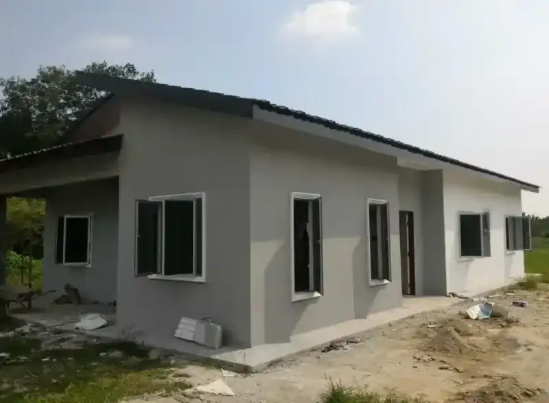 Banglo 1 tingkat yang dibina RumahHQ di Jalan Meru, Klang