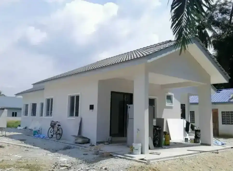 Banglo 1 tingkat siap dibina oleh RumahHQ di Jeram, Kuala Selangor