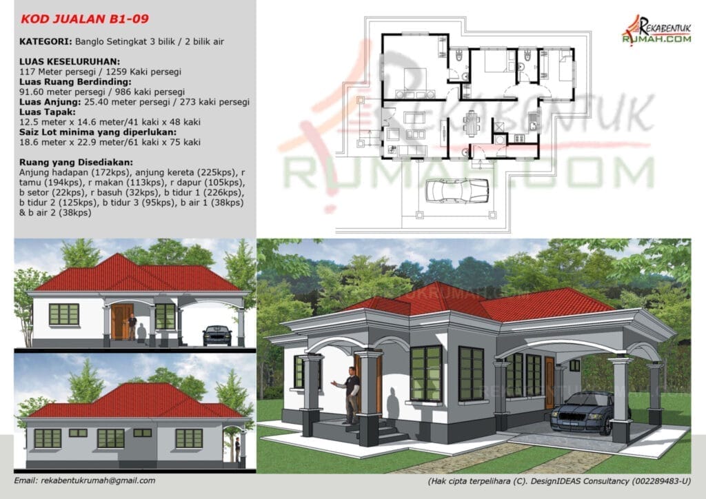1 Tingkat <1,400 sqf 9 1 Tingkat 1400sqf Page10