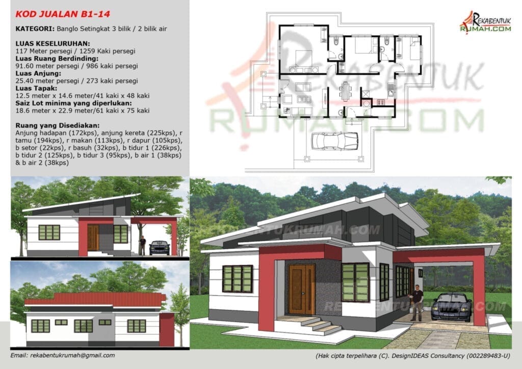 1 Tingkat <1,400 sqf 14 1 Tingkat 1400sqf Page15