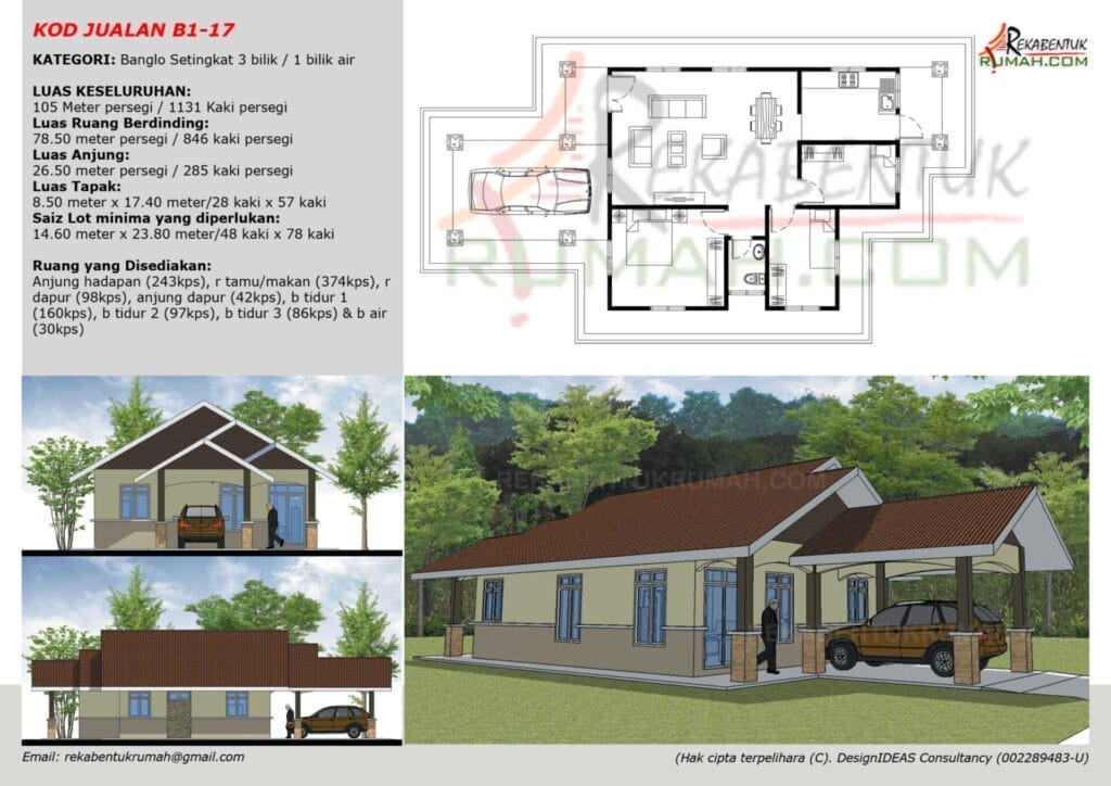 1 Tingkat <1,400 sqf 17 1 Tingkat 1400sqf Page18