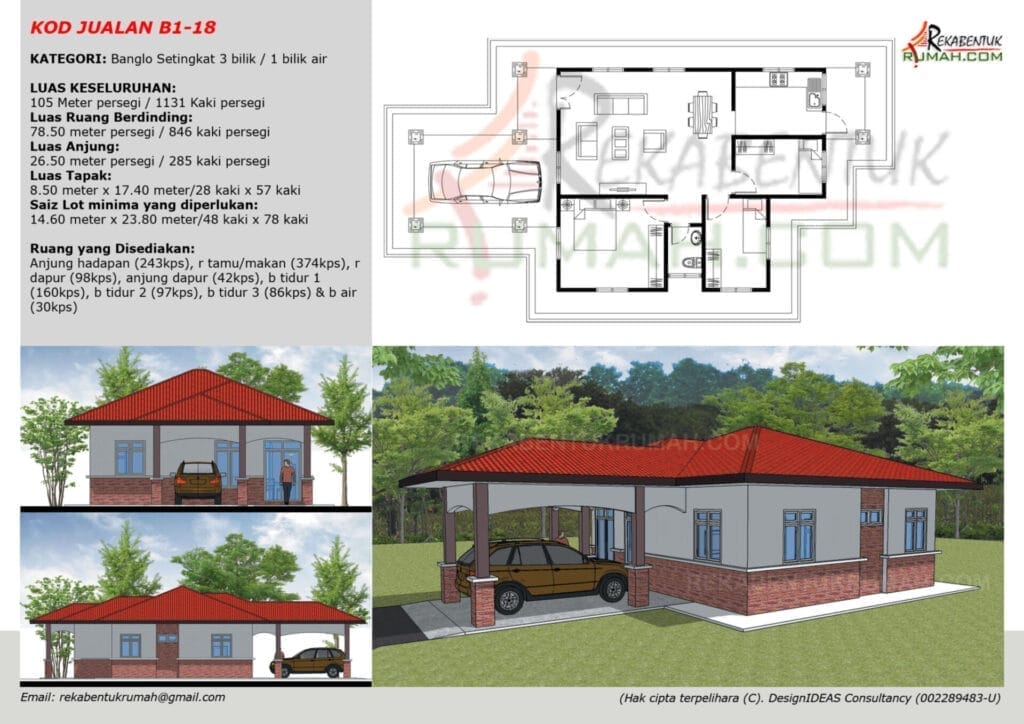 1 Tingkat <1,400 sqf 18 1 Tingkat 1400sqf Page19