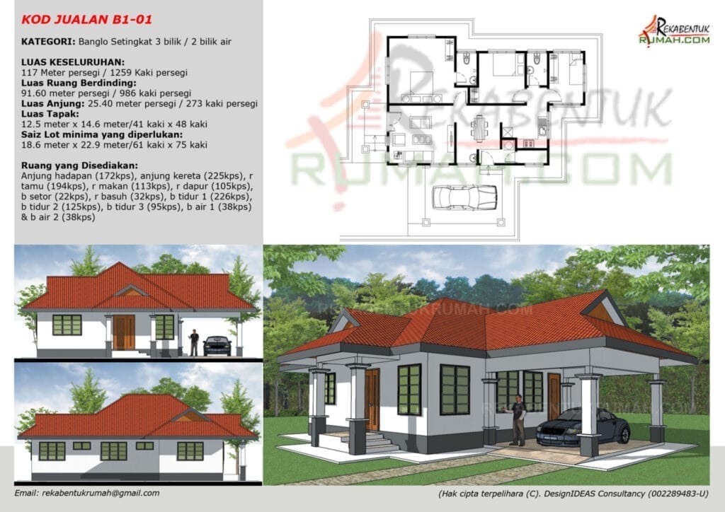 1 Tingkat <1,400 sqf 1 1 Tingkat 1400sqf Page2