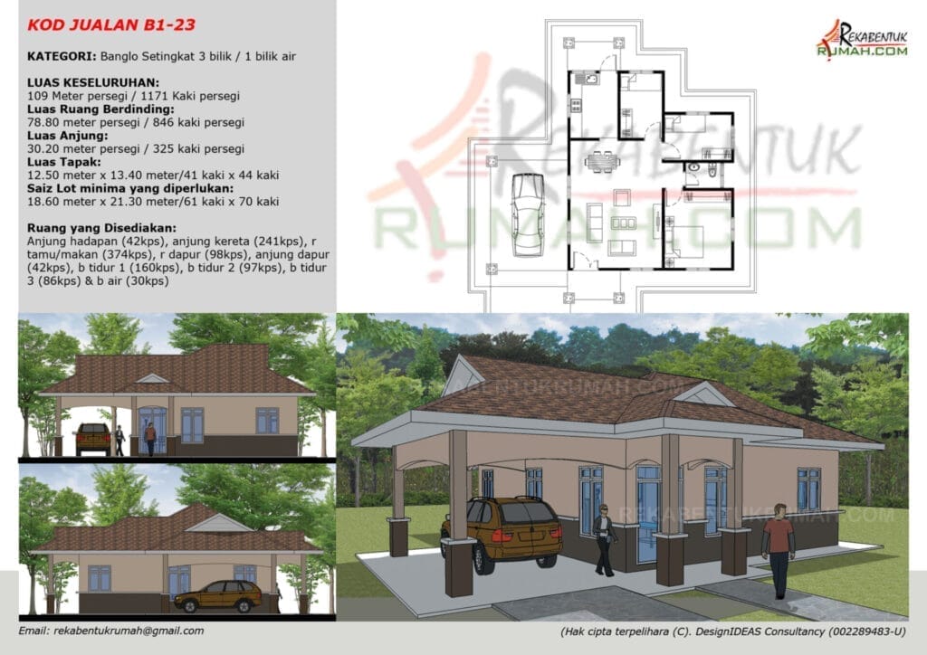 1 Tingkat <1,400 sqf 23 1 Tingkat 1400sqf Page24