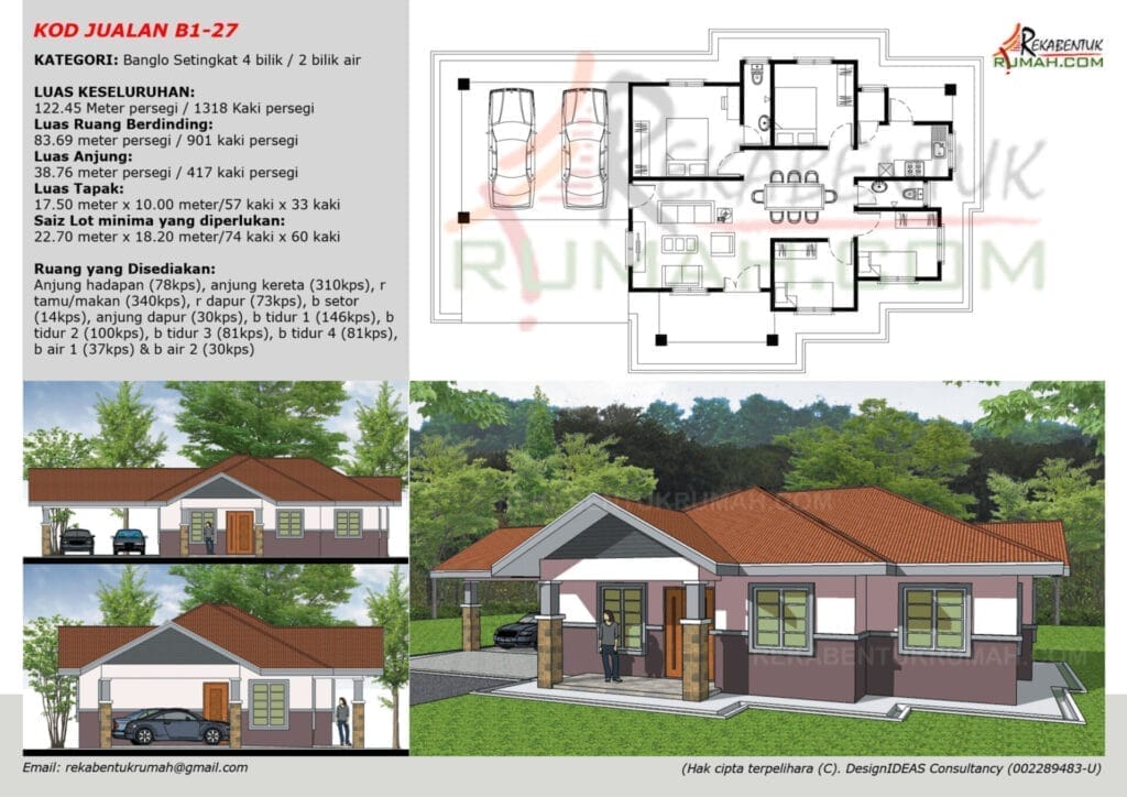 1 Tingkat <1,400 sqf 27 1 Tingkat 1400sqf Page28