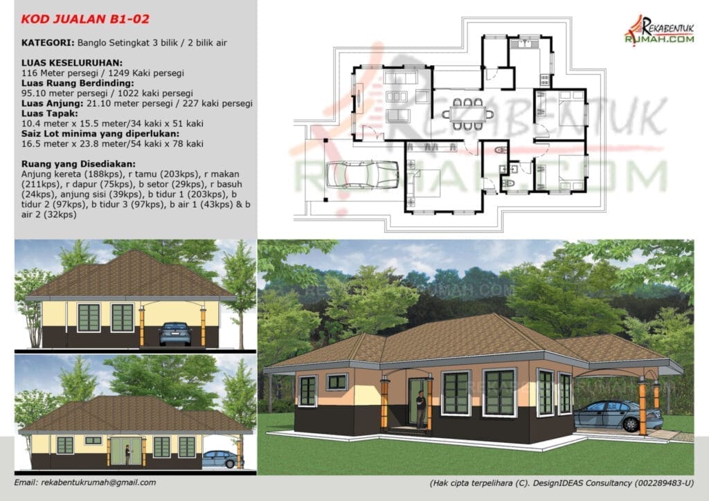 1 Tingkat <1,400 sqf 2 1 Tingkat 1400sqf Page3