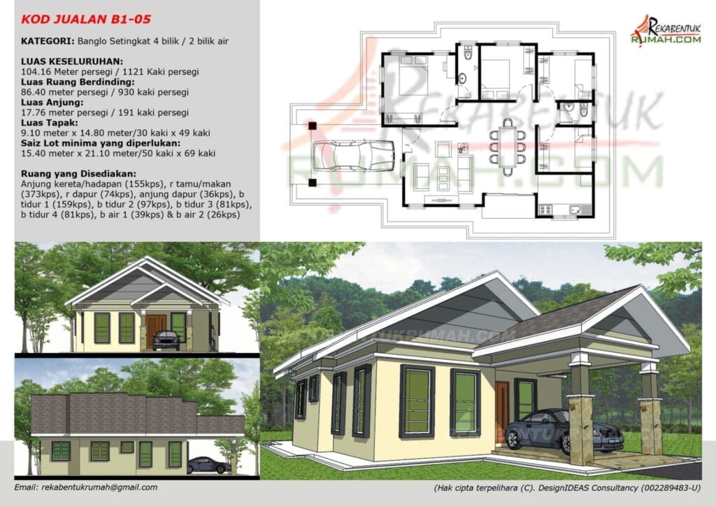 1 Tingkat <1,400 sqf 5 1 Tingkat 1400sqf Page6