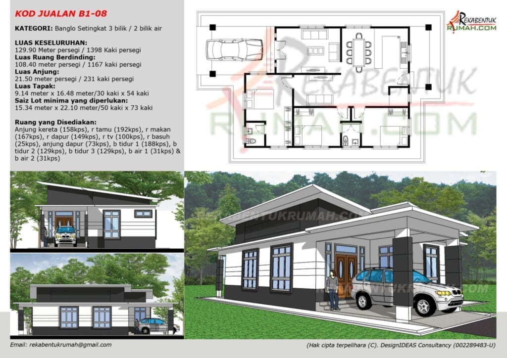1 Tingkat <1,400 sqf 8 1 Tingkat 1400sqf Page9