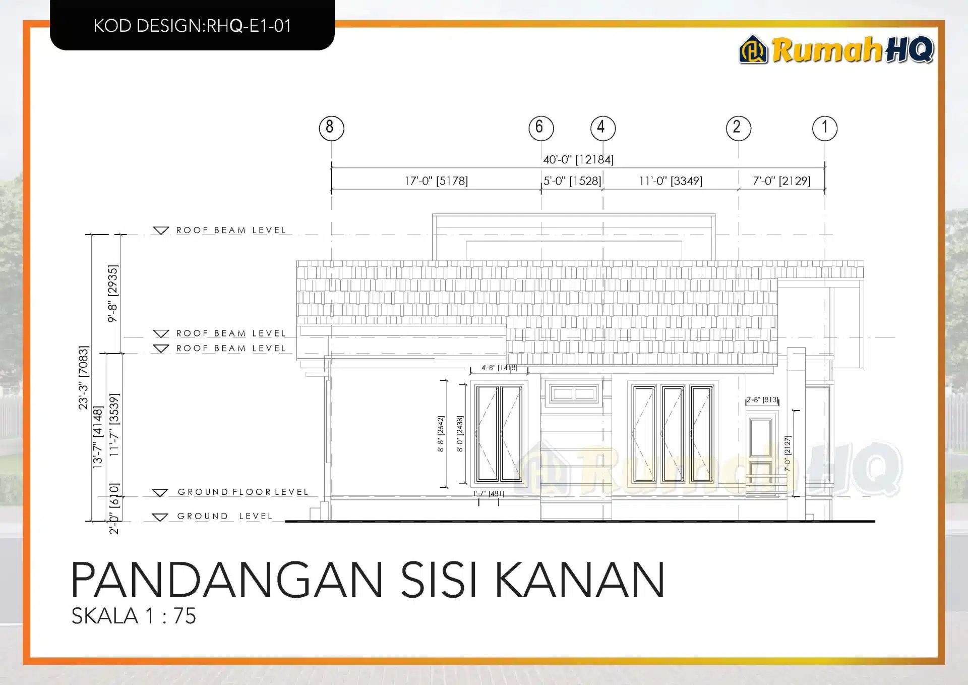 RHQ-E1-01 21 Rekabentuk Design Rumah RHQ E1 01 11