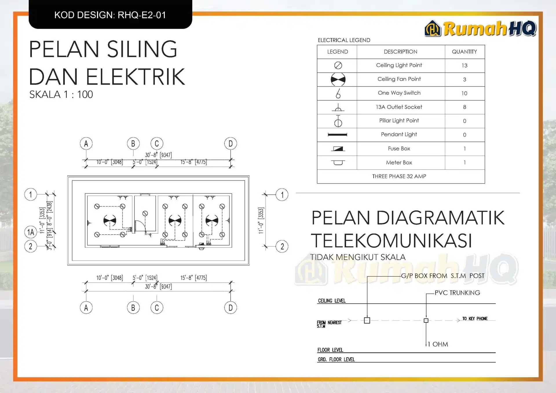 RHQ-E2-01 19 Rekabentuk Design Rumah RHQ E2 01 15