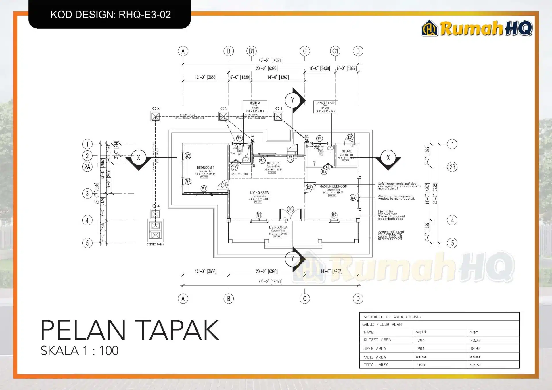 RHQ-E3-02 28 Rekabentuk Design Rumah RHQ E3 02 6